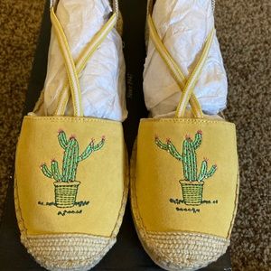 Talbots Cactus Espadrille NEW